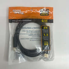 4k HD DISPLAYPORT to DISPLAYPORT Cable Zoom Speed