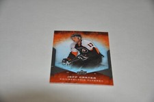 2008-09 Upper Deck Ovation hockey card # 137 Jeff Carter Philadelphia flyers nhl