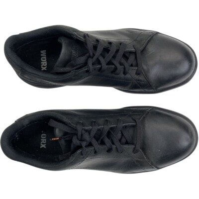 WORX by Red Wing 5046 Men's Size 8M Steel Toe Work Shoe Black