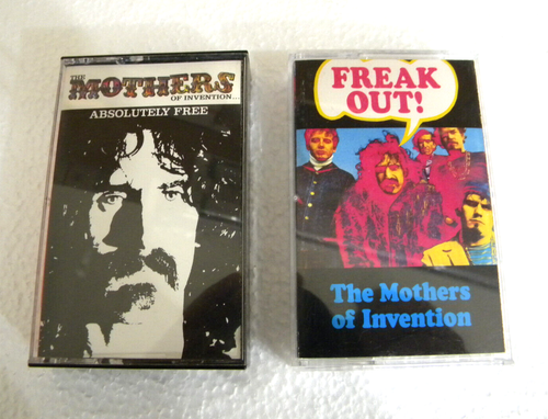 Frank Zappa The Mothers Of Invention Absolutely Free Freak Out! Cassette Tapes
