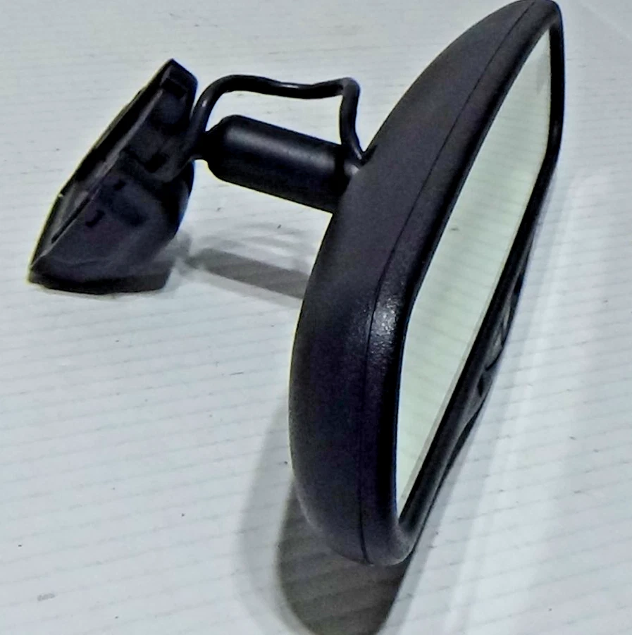 2001-2007 Toyota Highlander Interior Auto Dim Compass Rearview Mirror - Image 3 of 4