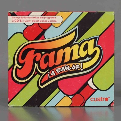 3 CD. FAMA ¡A BAILAR!. FUNKY, STREET DANCE Y LIRICO              