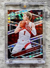 Gradey Dick 2023-24 Panini Spectra /99 Rookie RC Raptors #153