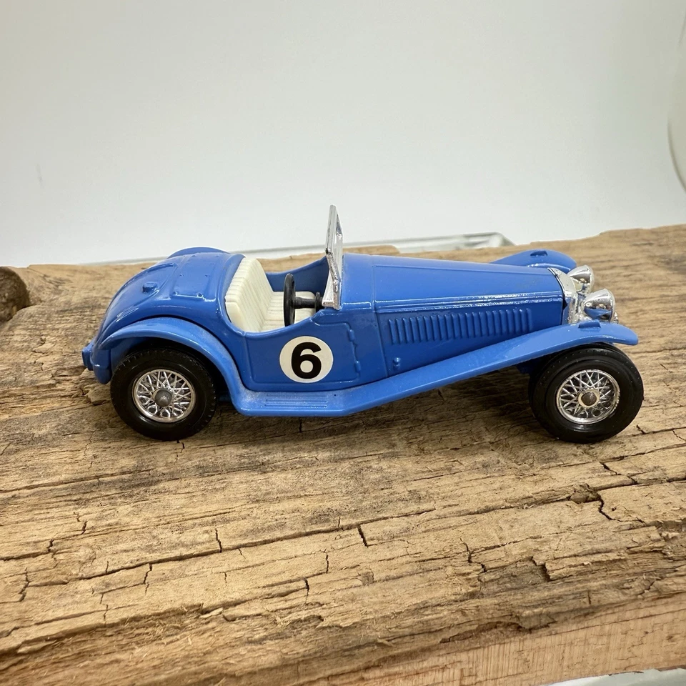 Vintage Matchbox Models of Yesteryear Y-3 Blue 1934 Riley MPH Racer #9 No Box - Image 3 of 4