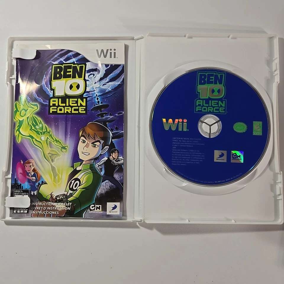 Nintendo Wii 6 Games LOT Ben 10 Club Penguin Tranformers The Movie Complete CIB - Image 4 of 4