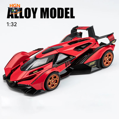 1:32 Lamborghini V12 Vision GT Gran Turismo Supercar Alu Modellauto Diecast Sou