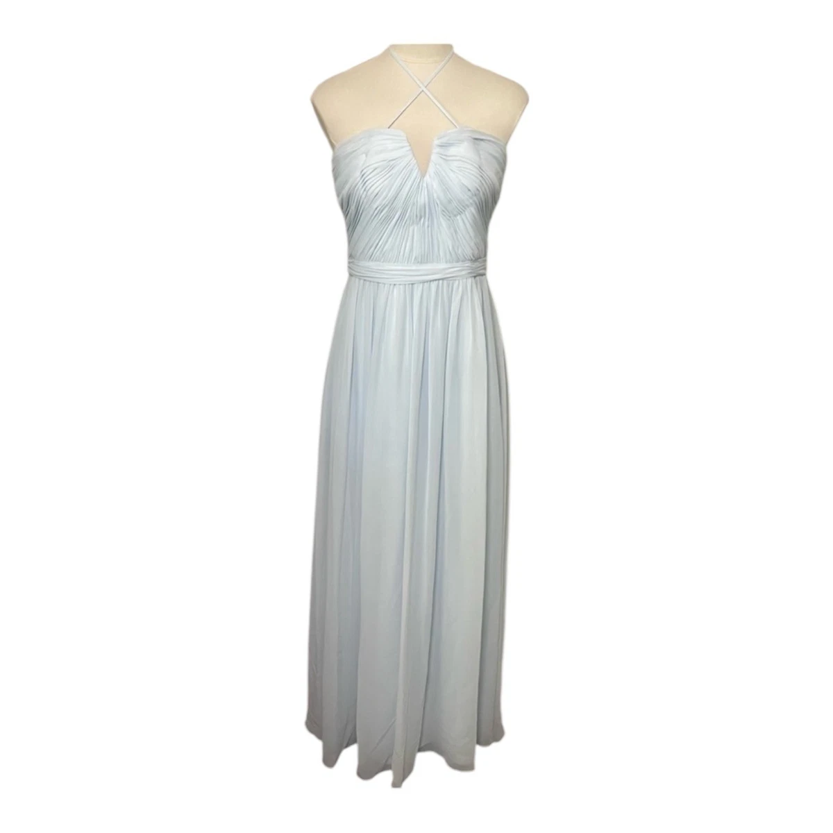blue dress for baby girl Watters 2402 RIO' – Here Comes The Bridesmaid main image 0