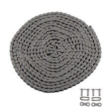 20ft 41 Roller Chain 1/2" Pitch with Master Link and 2 Connectors