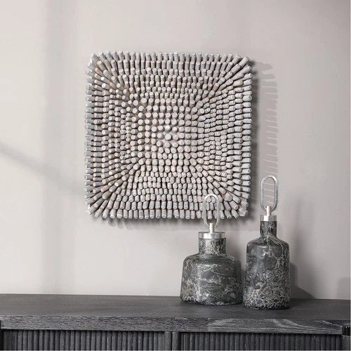 Uttermost 04264 Portside Light Wood Wood Wall Panel - Picture 6 of 6