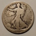 1917 D Reverse Walking Liberty Half Dollar