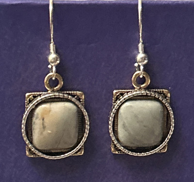 Studio Barse Sterling Silver Amazonite Gemstone Dangle Earrings