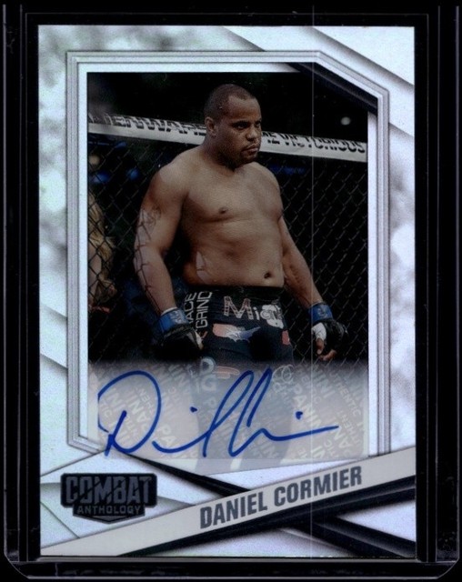 2025 Panini Combat Anthology Daniel Cormier #26 Auto