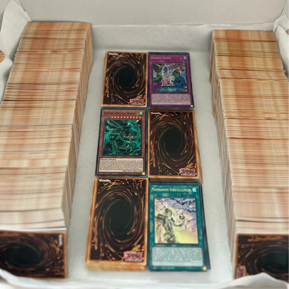 ✨ Yu-Gi-Oh Karten Sammlung | 100 - 1000 Karten mit Holo Glitzer Deutsch ✨ - Bild 2 von 4