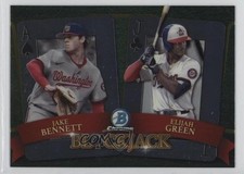 2022 Bowman Draft Blackjack Jake Bennett Elijah Green #BJ-5 10uo