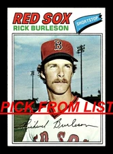 1977 Topps Baseball #326-660 EX/EX-MT Pick From List ALL PICTURED rr3