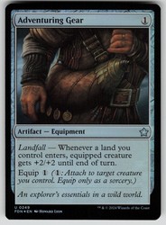 Adventuring Gear Foil #249 Foundations MTG