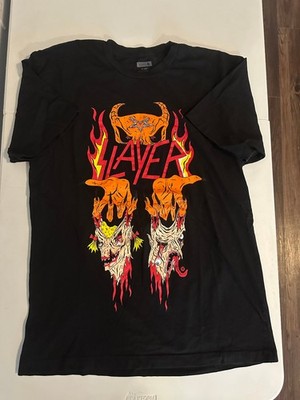 Stance x Slayer Graphic T-Shirt Men's Large Black Heavy Metal Band Tee