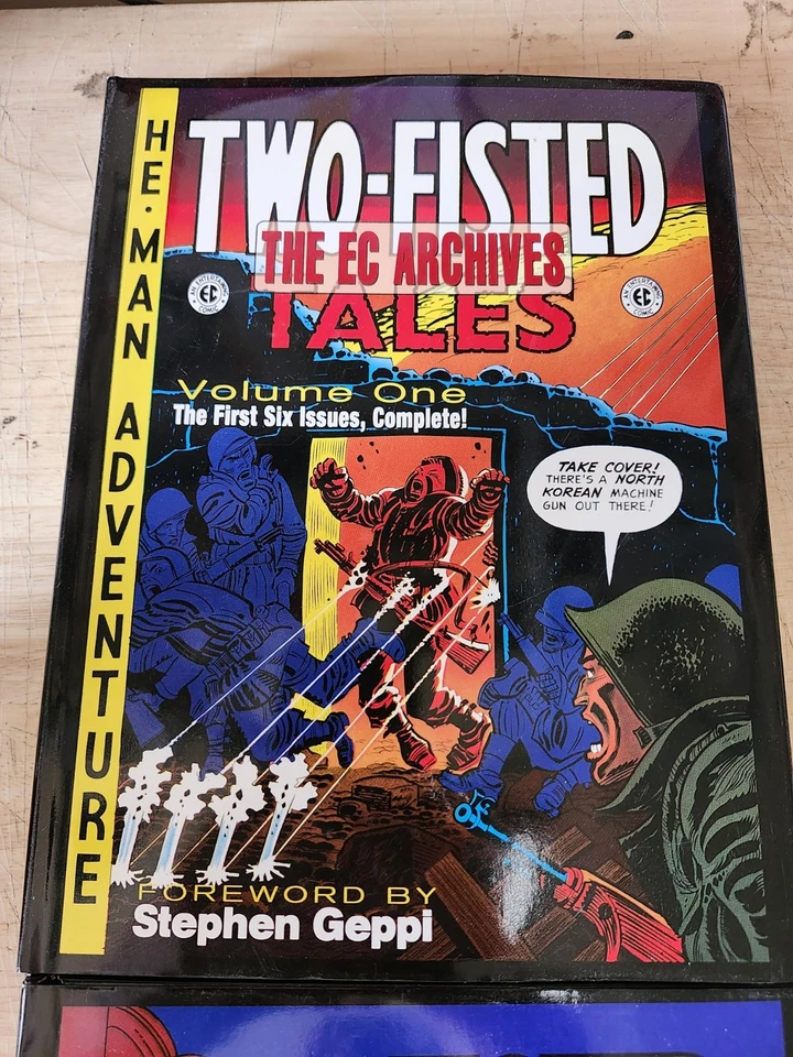 Two Fisted The EC Archives Volumen 1 y 2 Usado Tapa Dura Gran Forma Foto 2 de 4