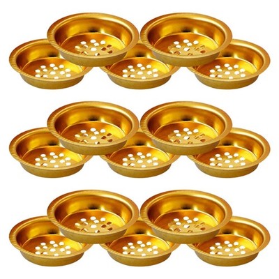 15 Pcs Office Incense Burner Tray Decorative Trays Charcoal Holder