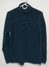 Eddie Bauer 1/3 Zip Sweatshirt Men's Medium Green
