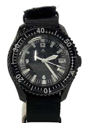 NAVAL WATCH Analog Military Style Watch Mint JAPAN