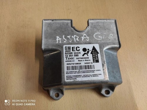 OPEL ASTRA H Estate L35 Airbag-Steuergerät 13251080 1.90 Diesel 74kw 34668668