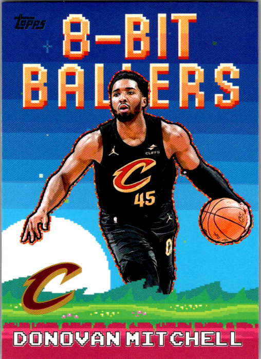 Donovan Mitchell 8-Bit Ballers Topps - 8-Bit Ballers 8B-11 NM