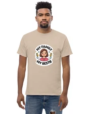 Mom Dad Kids matching outfit | Unisex Gildan 5000 Tee | My Family Shirt POD-A59