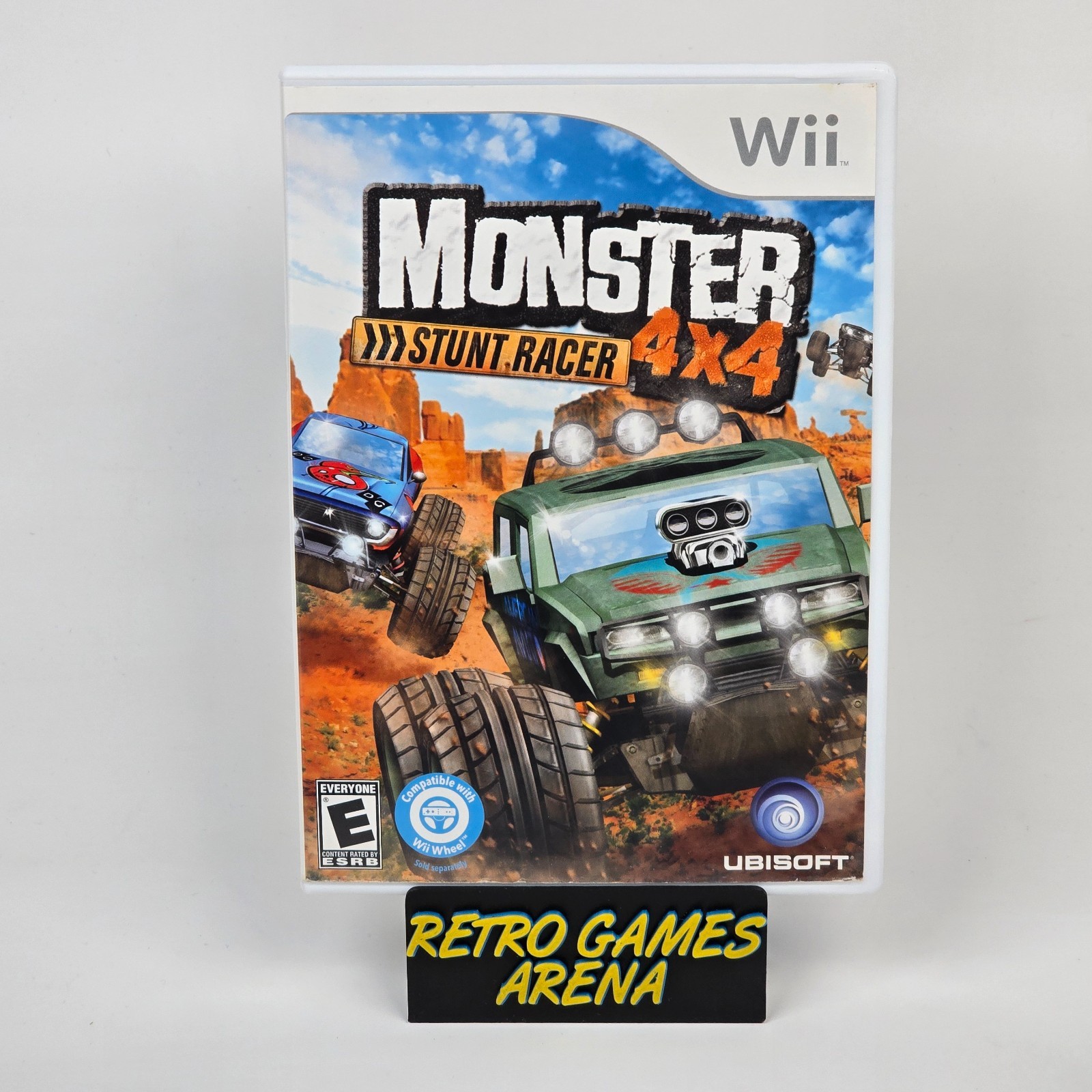 Monster 4x4: Stunt Racer (Nintendo Wii) CIB COMPLETE
