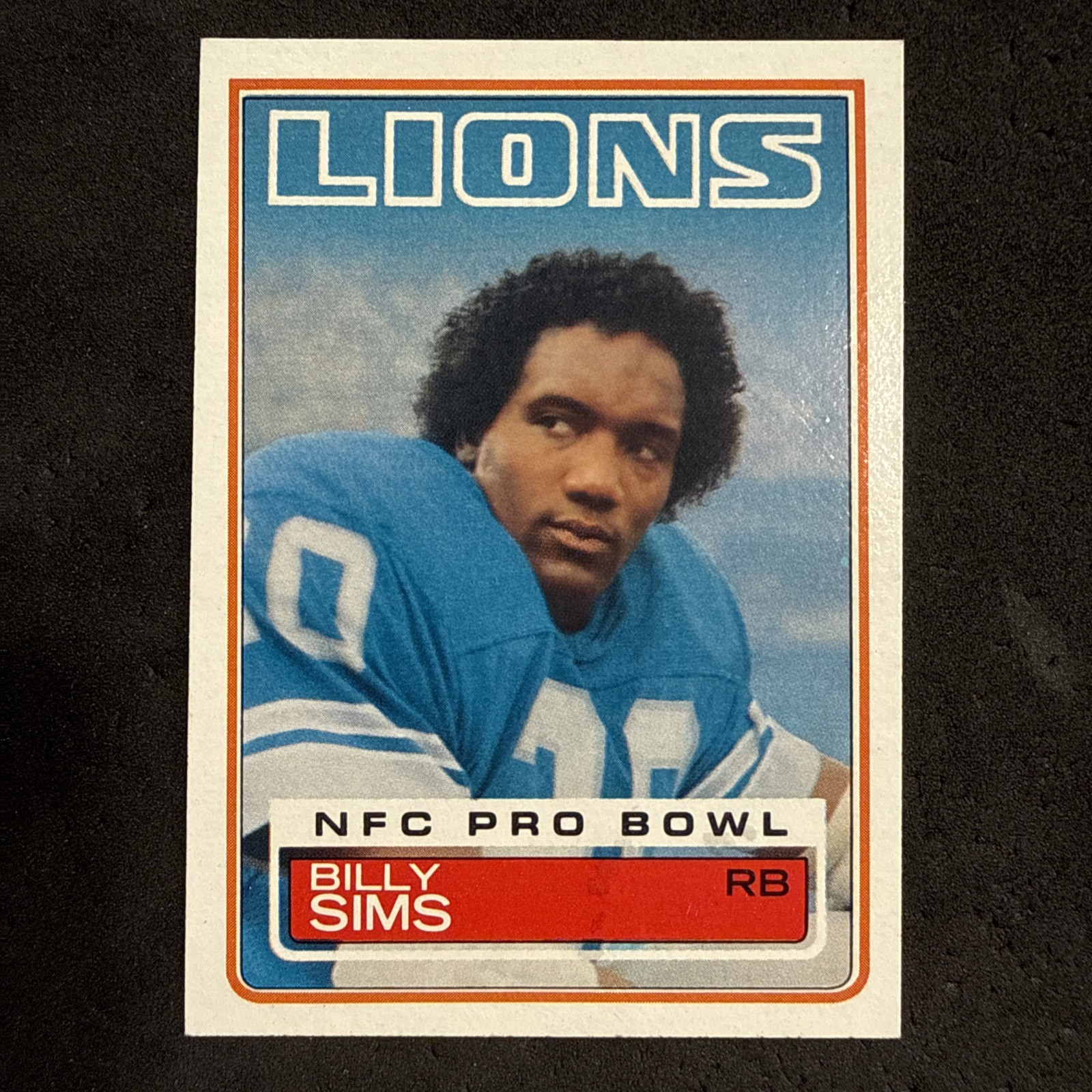 1983 Topps - Billy Sims #70