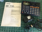 BOSS DR-770 Dr. Rhythm Drum Machine +Manual+ Original  AC Adapter — photo 5
