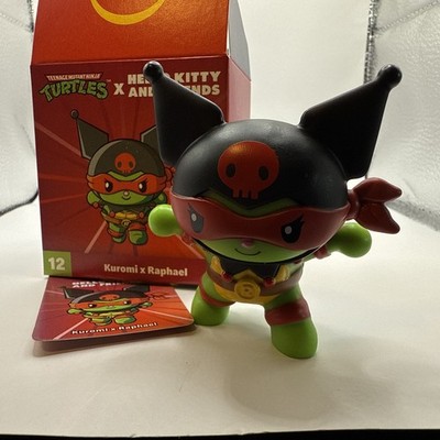 McDonald's Happy Meal Ninja Turtles Hello Kitty Kuromi x Raphael