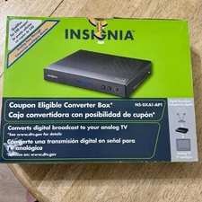 Insignia NS-DXA1-APT Digital To Analog Converter Box W/Remote & Cables