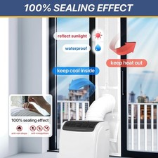 Universal Sliding Door Seal Kit For Portable Air Conditioner And Dryer 100 ... Universal Sliding Door Seal Kit For Portable Air Conditioner And Dryer 100 ...