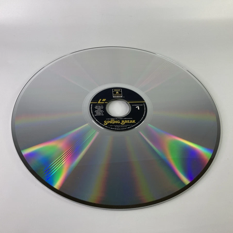 Spring Break 1983 Columbia Home Video Laserdisc - Image 4 of 4
