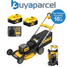Dewalt DCMWSP156P2 XR 48cm Self Propelled Lawn Mower Rear Wheel Drive 2x 18V 5ah
