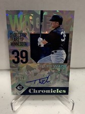 Tyler Wade 2018 Panini Chronicles Cracked Ice AUTOGRAPH 24/25 #CA-TW