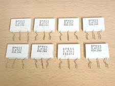 8 pcs KOA BPR55 dual 0.47R 0.47 ohm 5W 5% non inductive resistor