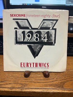 Eurythmics Sexcrime (Nineteen Eighty-Four) RCA  7'' Vinyl 45 RPM Picture Sleeve