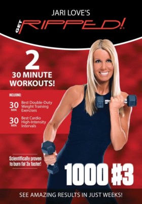 JARI LOVE GET RIPPED 1000 VOLUME 3 NEW SEALED WORKOUT EXERCISE DVD