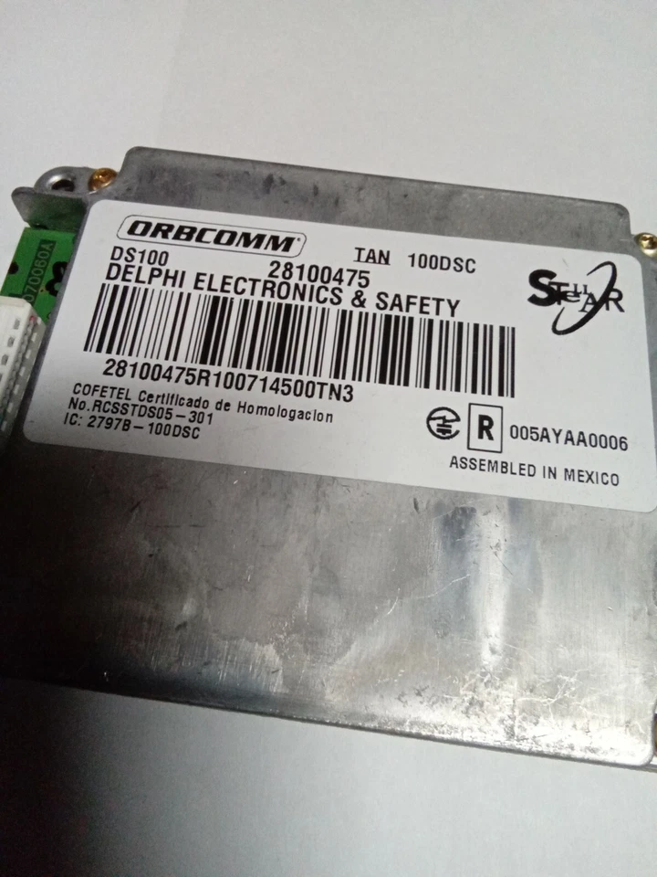 Stellar Orbcomm Ds100 Delphi Satelite Controller Module 6 channel dish - Image 2 of 4
