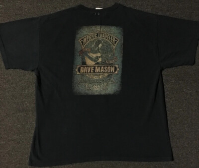 Vtg Dave Mason Mystic Traveler Thrashed Faded Shirt XL Concert Tour Rock Grunge