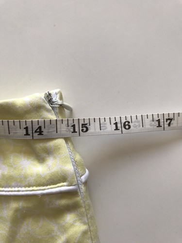 Mexx Womens Yellow Floral Print Pre-Owned Skirt Size 10 - Picture 8 of 9