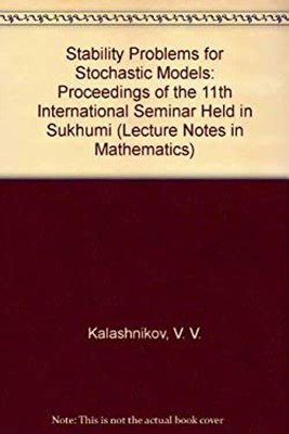 Stability Problems for Stochastic Models Hardcover
