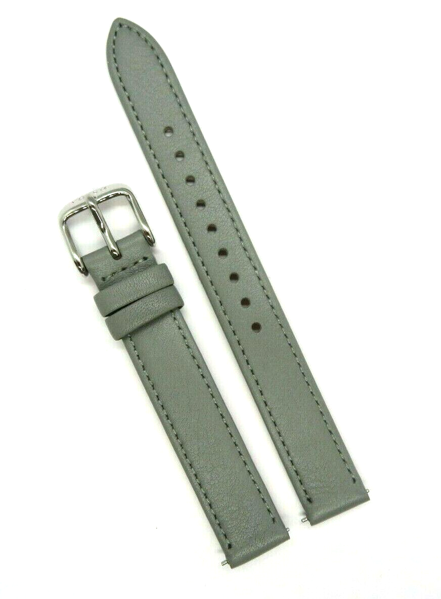 Fossil Original Replacement Leather Strap BQ3129 Watch Strap Watch Strap  Grey Gr