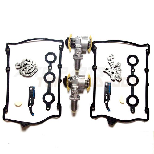 Pair Cam Timing Chain Tensioner Gasket Kit For VW Passat AUDI A4 A6 2