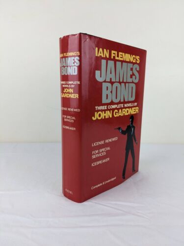 Three complete novels of John Gardner - James Bond 1987 hardcover Unabridged - Picture 1 of 7