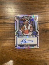 2022-23 Prizm Draft Picks College Penmanship Auto Hyper #CP-ABU Abu Kigab