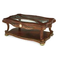 AICO by Michael Amini Cortina rectangular coffee table