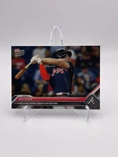 2023 Topps NOW Matt Olson #851 1st Player in 2023 to Reach 50 HR Atlanta Braves